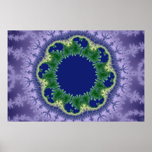 Kolo fractal art poster (Voorkant)