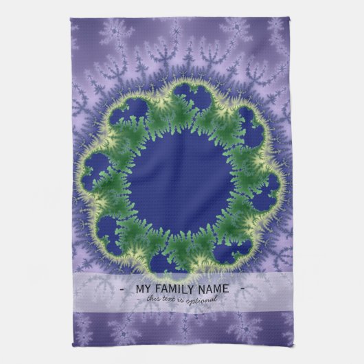 Kolo fractal art theedoek (Verticaal)