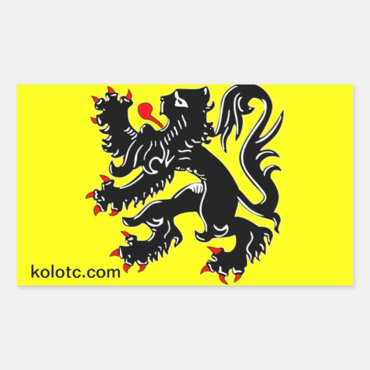 Kolo T.C. Vlaanderen 2013 Sticker (Voorkant)