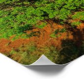 Kolob Canyon bij Zion Canyon in Zion National Poster (Hoek)