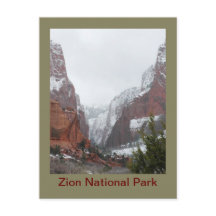 Kolob Canyons after a Late Winter Storm