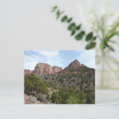 Kolob Canyons in Zion National Park Briefkaart (Staand voorkant)