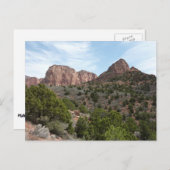 Kolob Canyons in Zion National Park Briefkaart (Voorkant / Achterkant)