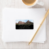 Kolob Canyons in Zion National Park Etiket (Insitu)