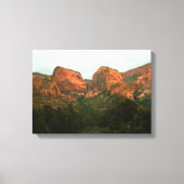 Kolob Canyons op Canvas (Voorkant)