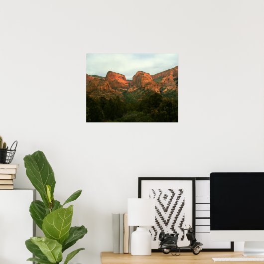 Kolob Canyons Poster (Thuiskantoor)