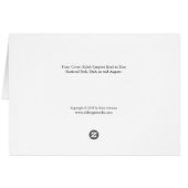 Kolob Canyons Road/Best Wishes (Sjabloon) (Achterkant Horizontaal)