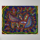 Koloedige chaos poster (Voorkant)