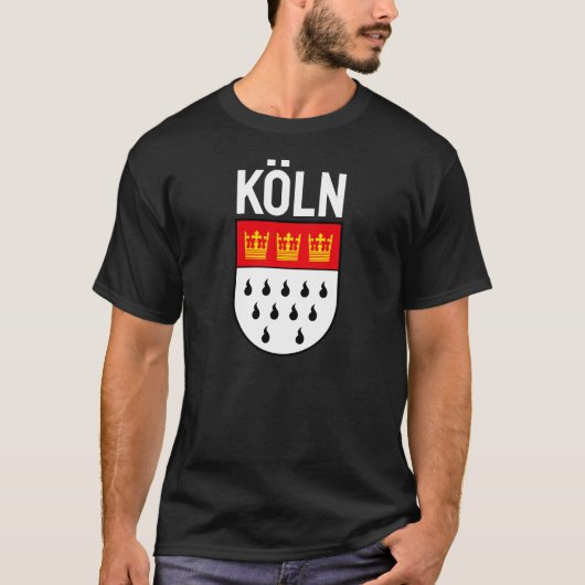 Kologne wapenschild (Duitsland) T-shirt (Voorkant)