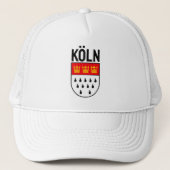 Kologne wapenschild (Duitsland) Trucker Pet (Voorkant)