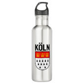 Kologne wapenschild (Duitsland) Waterfles (Voorkant)