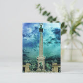Kolom Heroes Square, Boedapest(2) Briefkaart (Staand voorkant)
