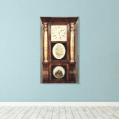 Kolom klok, c.1855 canvas afdruk (Insitu (Houten vloer))