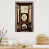 Kolom klok, c.1855 poster (Keuken)