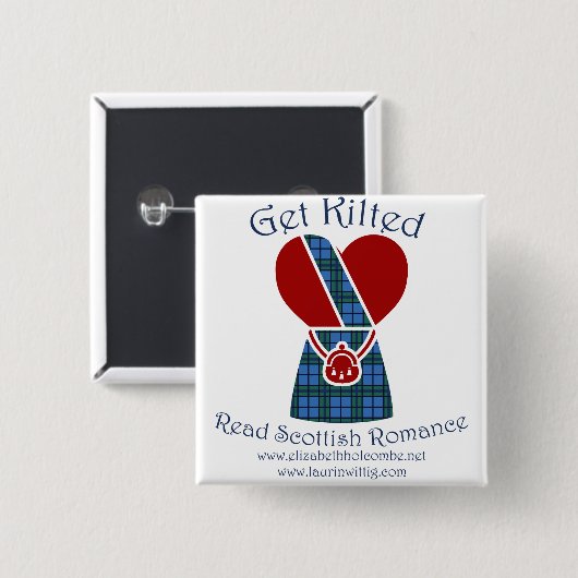 Kolom ophalen, knop vierkante button 5,1 cm (Voorkant /achterkant)