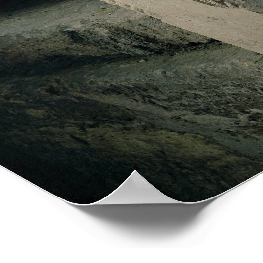 Kolom van de crypt, met het hoofd van Mozes Poster (Hoek)