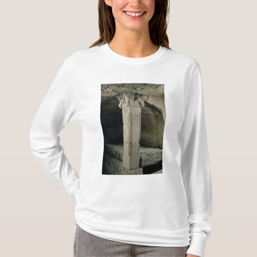 Kolom van de crypt, met het hoofd van Mozes T-shirt (Voorkant)