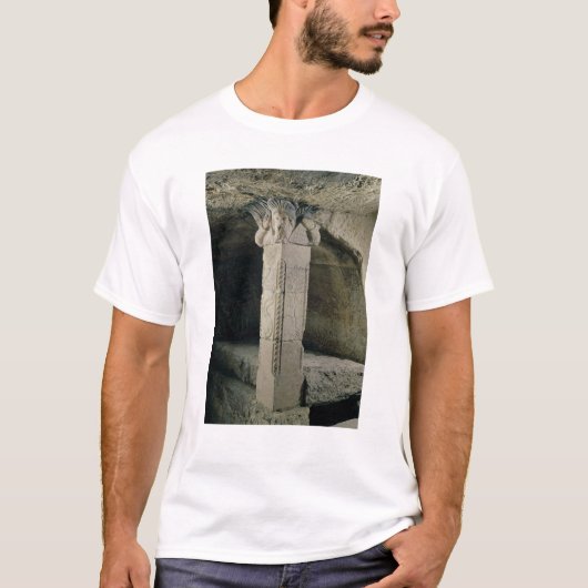 Kolom van de crypt, met het hoofd van Mozes T-shirt (Voorkant)