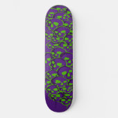 Kolom van schedels Graffiti Persoonlijk Skateboard (Voorkant)