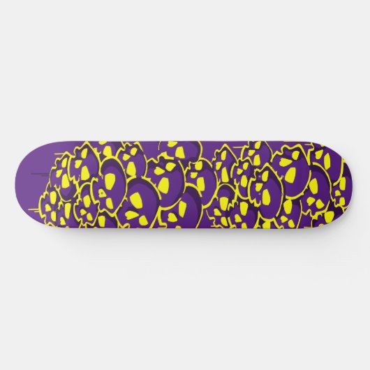 Kolom van schedels Graffiti Persoonlijk Skateboard (Horizontaal)