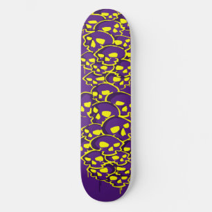 Kolom van schedels Graffiti Persoonlijk Skateboard
