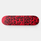 Kolom van schedels Graffiti Persoonlijk Skateboard (Horizontaal)
