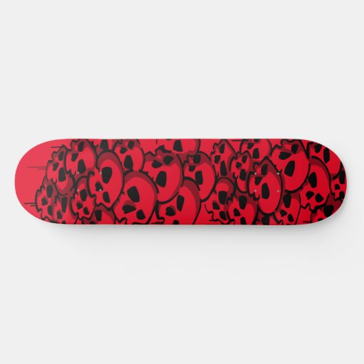 Kolom van schedels Graffiti Persoonlijk Skateboard (Horizontaal)