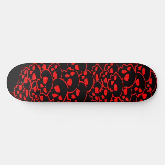 Kolom van schedels Graffiti Persoonlijk Skateboard (Horizontaal)