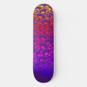 Kolom van schedels Graffiti Persoonlijk Skateboard (Voorkant)