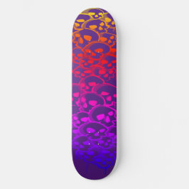 Kolom van schedels Graffiti Persoonlijk Skateboard