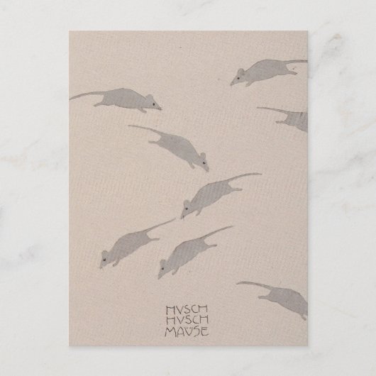 Koloman Moser-Afbeelding book for the niece of Dit Briefkaart (Voorkant)