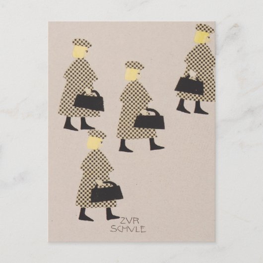 Koloman Moser-Afbeelding book for the niece of Dit Briefkaart (Voorkant)