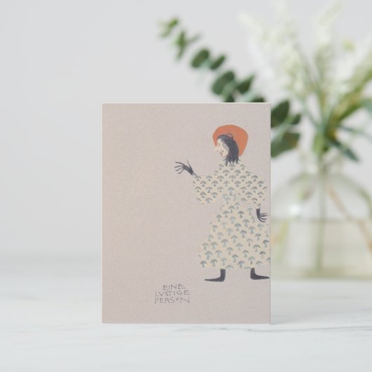 Koloman Moser-Afbeelding book for the niece of Dit Briefkaart (Staand voorkant)