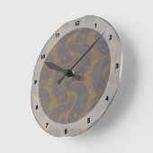 Koloman Moser- Design for the fabric Ronde Klok (Hoek)