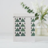 Koloman Moser- Draft for wall decoration Briefkaart (Staand voorkant)