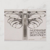 Koloman Moser- Ewart Felicie Jugendschatz zegels Briefkaart (Voorkant)