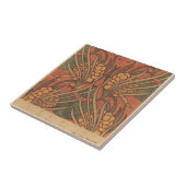 Koloman Moser - Fabric-ontwerp voor Backhausen Tegeltje (Zijkant)