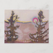 Koloman Moser - Landschap in Semmering Briefkaart (Voorkant)