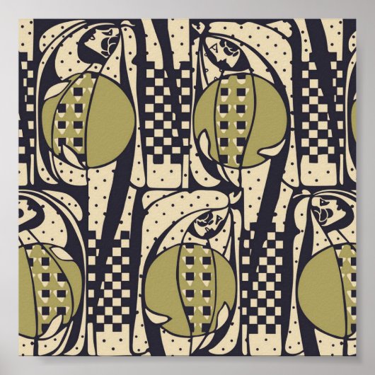 KOLOMAN MOSER POSTER (Voorkant)