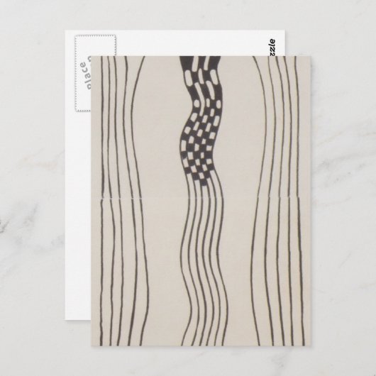 Koloman Moser - Poster voor de Felix Wiener Theate Briefkaart (Voorkant / Achterkant)