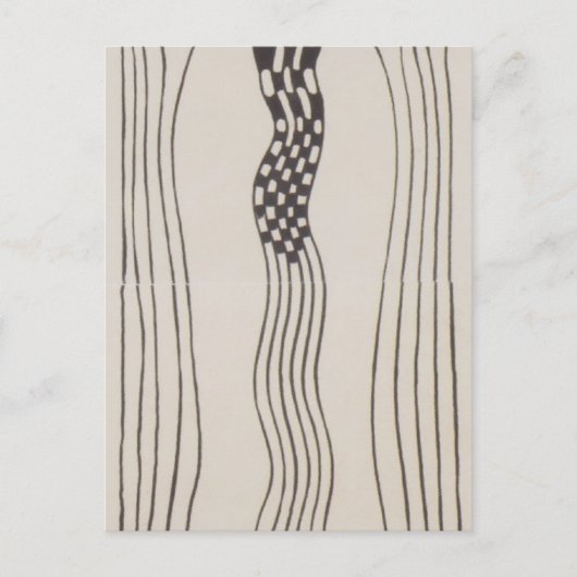 Koloman Moser - Poster voor de Felix Wiener Theate Briefkaart (Voorkant)