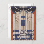 Koloman Moser-Poster voor de XIII. Afscheiding Briefkaart (Voorkant / Achterkant)