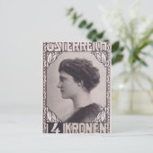 Koloman Moser - Stamp Design Empress Zita Briefkaart (Staand voorkant)