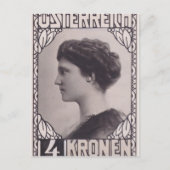 Koloman Moser - Stamp Design Empress Zita Briefkaart (Voorkant)
