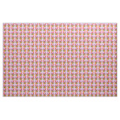 kolombloemen afdrukken stof (Yard (91,4 cm))
