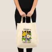 Kolometiket van het pakket van het kolommenzaad tote bag (Voorkant (product))