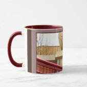 Kolomgebied en rode spoorlijn 2 Mok Koffiethee (Links)