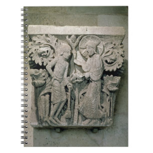 Kolomkapitaal met Christus en James the Less Notitieboek