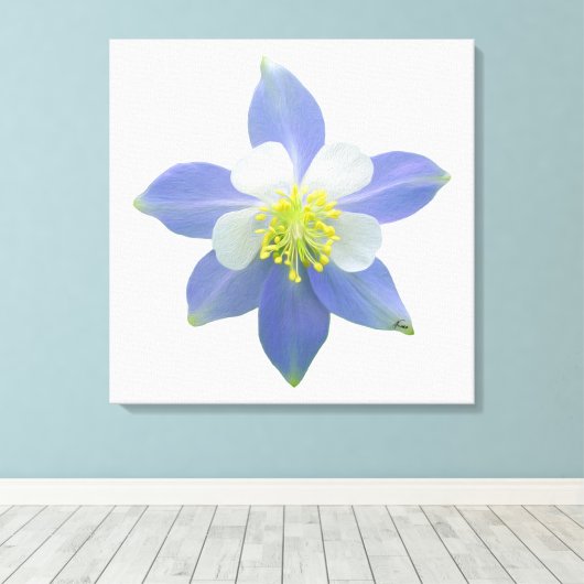 Kolomkolom 2 canvas afdruk (Insitu (Houten vloer))