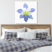 Kolomkolom 2 canvas afdruk (Insitu (Slaapkamer))